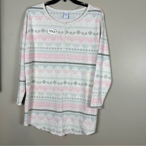 Sleep chic top xxlarge not very soft 24” p2p 33” length